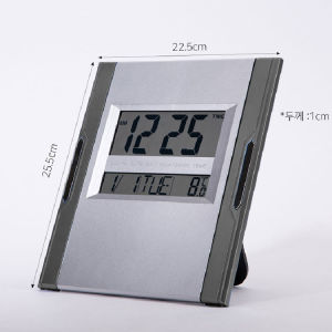 Digital LED Alarm Clock with Temperature Display Snooze Day Date Table Wall Clock / Jam Digital