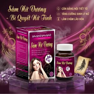 Viên Uống Sâm Nữ Vương 30 Viên – Hỗ Trợ Nội Tiết Tố Nữ Bổ Sung Dưỡng Chất Cho Da Tóc Cơ Thể Dễ Chịu