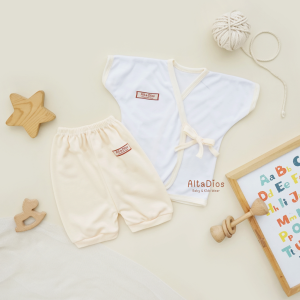 [Altadiosbaby] Kado BASIC Baju Bayi Kimono Celana Pendek TWO TONE  | Baju Tidur Bayi Newborn | Perlengkapan Bayi Baru Lahir | Baju Set Newborn Celana Panjang | One Set Newborn New Born Baju Newborn Bayi Baju Newborn Set Setelan Kaos Oneset Bayi Murah
