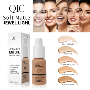 Matte BB Cream Lightweight Full Coverage Foundation Long Lasting Moisturizing Waterproof Sweatproof Oil Control Face Makeup