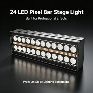 24 Thunder Effect Light 8+18+36 Segments RDM for Stage Performance Club Bar Threater
