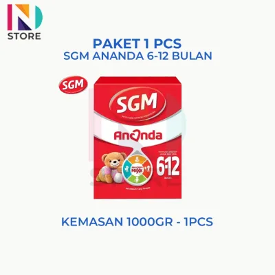SGM Ananda Tahap 1 (0-6) / Tahap 2 (6-12) Kemasan 150gr/550gr/1Kg Paket 1Pcs
