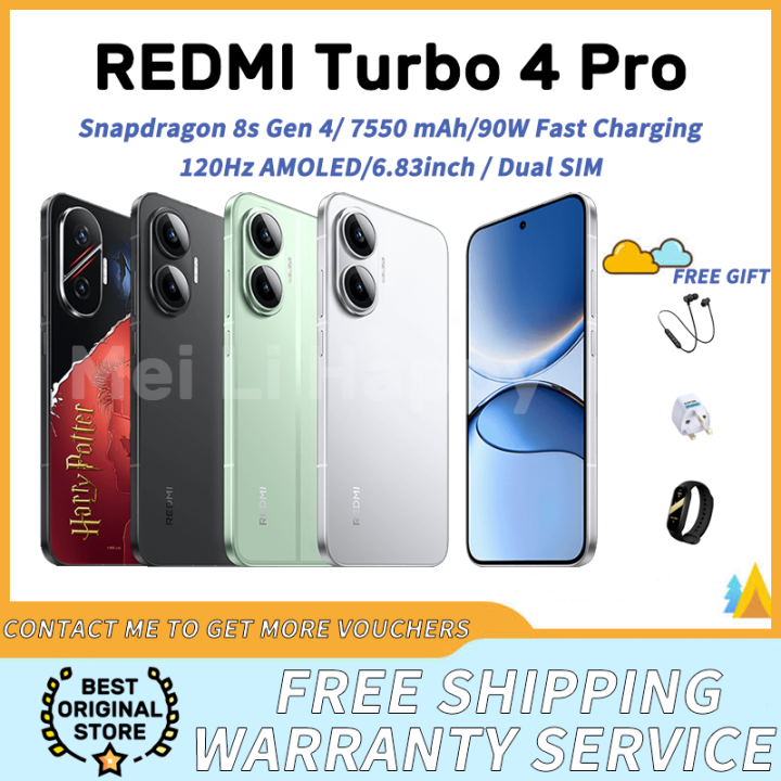 Redmi Turbo 4 Pro Smartphone/Xiaomi Redmi Turbo 4 Pro Snapdragon