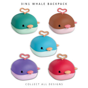 【3IN1】 WJX Whale DIY Repair Kit Tools Mechanic Suitcase Backpack Bag Desk Table Stall Children Pretend Play Toy | Mainan Alat Pembaikan