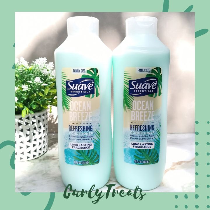 CGM APPROVED ~ Ocean Breeze Conditioner | Suave Essentials 887 ML ...