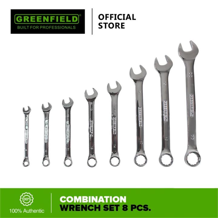 Greenfield Combination Wrench Set 8 pcs - Hand Tools | Lazada PH