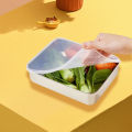 Stainless Steel fresh-Keeping Box With lid Refrigerator Storage Box Steamed fish Grilled Fish  Dish fruit Plate保鲜盒冰箱收纳盒. 