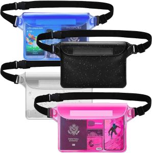 Waterproof belt bag / Sports Waterproof Phone Bag Waist Bag Swimming Drifting Diving Waist Pack Pouch Underwater Shoulder Phone Pocket