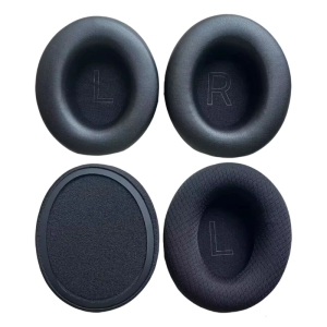 1 cặp protein da/bóng đá lưới miếng đệm tai mềm Miếng đệm tai bìa cho V4 Tai nghe bọt biển earmuffs Tai nghe tay áo