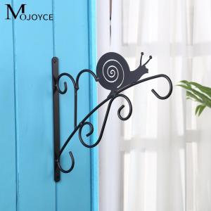 ที่แขวนต้นไม้แข็งแรง 11.8 นิ้ว ดีไซน์โค้ง สำหรับใช้ในบ้านและสวน ทนทานต่อการใช้งานกลางแจ้ง