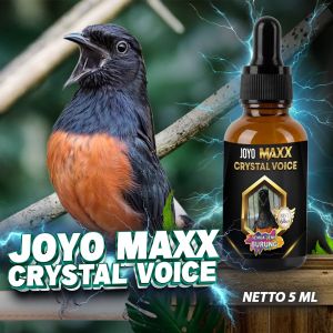VITAMIN BURUNG SUARA JERNIH | SUARA BURUNG KRISTAL |SUARA BURUNG MERDU | MAXX CRYSTAL VOICE 5 ML