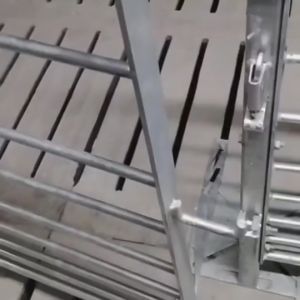 5Pcs Galvanized Pigsty Lock Automatic Cage Door Latch For Farm Livestock And Domestic Animal Pens