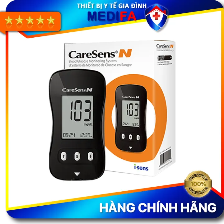 Máy Đo Đường Huyết Caresens N Thao Tác Đo Dễ Dàng, Kết Quả Chính Xác Với Công Nghệ Không CODE