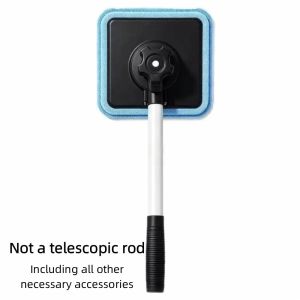 RGFV STORE Microfiber Windshield Cleaning Tool Double ic Rectangular Car Glass Cleaning Kit Easy To Use Detachable Car Window Cleaning Tool Car Windshield