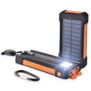 PB Solar power bank SPB07 10000mAh PD 20W PowerBank Type C LED portable power banks Fast Charging