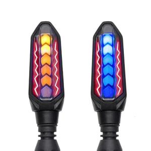 1 Pair Universal 12V Indicators Blinker Motorcycle LED Turn Signals Indicator Lamp Motorbike Modification Accessories