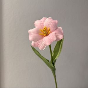 CHLOCH Cảm giác dưỡng ẩm cho tay Hoa Tulip nhân tạo Những bông hoa tulip nở rộ Hoa tự làm Hoa trang trí Thời trang PU Hoa giả Trang trí nhà cửa