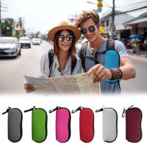 FLYING Protective Cover Glasses Box Zipper Wallet Diving Material Myopia Glasses Case Glasses Holder Anti Fall Reading Eyewear Case Students