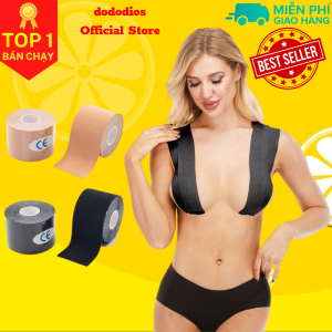 Băng Keo Dán Nâng Ngực Sử Dụng Được Nhiều Lần Miếng Dán Định Hình Ngực Chắc Chắn Chống Mồ Hôi - Rộng 2.5cm và 5cm