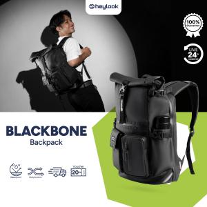 New Arrival - Tas Ransel Pria BLACKBONE Tas Punggung Water Resist Backpack Laptop Cowok Tas Leptop Wanita Sekolah Kuliah Kerja (HEYLOOK)