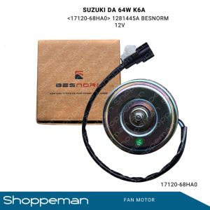 BESNORM SUZUKI DA64W K6A FAN MOTOR 12VOLTS 17120-68HA0 17110-68HA0 1281445A