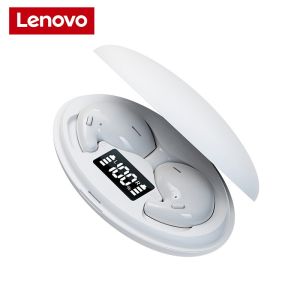 ♥100% sản phẩm gốc + Miễn phí vận chuyển♥Lenovo D90 Tai nghe bluetooth đúng thể thao không dây màn hình hiển thị kỹ thuật số không quy nạp đeo tai nghe ngủ