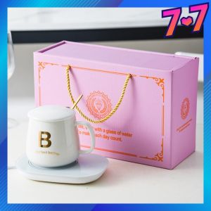 SIMHOME 55 degree cuphermostatic warming coaster Cup Warmer Heating Coaster 55° Water Warmer 恒温杯