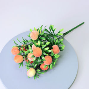 Artificial Fruit Potted Realistic Faux Flowers For Home Wedding Party Floral Arrangements