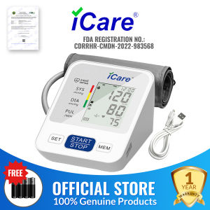 iCare® CK238 USB Automatic Blood Pressure Monitor Digital with Heart Rate Arm BP Monitor 22cm-32cm Cuff Size