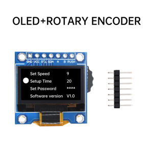 diymore 0.96-inch OLED Display SSD1315 Combo Module with Rotary Encoder/Three-Position Toggle Switch