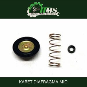 Karet Diafragma Mio - Membran Vakum Karburator  Mio Old Lama / Mio Sporty / Mio Smile / Mio Soul Karbu / Fino Karbu