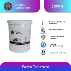 Texture paste 1000gr Artists Modeling Pastel digunakan untuk membuat tekstur efek 3D