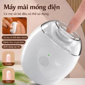 Máy Mài Móng Điện Cho Bé Và Người Cao Tuổi - Dụng Cụ Chăm Sóc Móng An Toàn