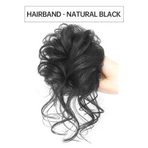 Simulated Hair Slouchy Temperament Wig Loop Long Beard Natural Fluffy Wig Wrap Hair Accessories