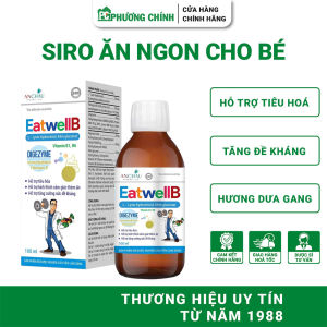 Siro Ăn Ngon Cho Bé EatwellB Digezyme Hỗ Trợ Tiêu Hoá Tăng Đề Kháng 100ml