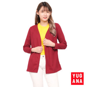 YUGANA - CRJASE Cardigan Polos XXL Jumbo Wanita