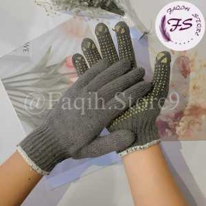 SARUNG TANGAN BENANG RAJUT/SARUNG TANGAN KERJA SAFETY PROYEK SERBAGUNA