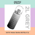 Goto Botelo Botol Motivasi Minum 2 Liter Bottle Tumblr Air Tanda Waktu. 