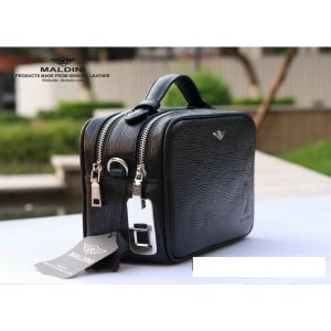 Túi Golf Cầm Tay Maldini Da Bò Thật 100% - Có Khóa Vân Tay Cao Cấp [ GOLF GIÁ XƯỞNG ]