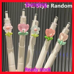 SQ Stationery [Flash Sale] Creative Kawaii Cute Gel Pens Fashion Quick-Drying Sign Pen Office Accessories School Supplies Aesthetic Pens Ballpoint Pen