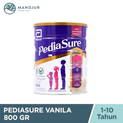 Pediasure Vanila 800 Gram - Susu Pendukung Nutrisi Pertumbuhan Anak