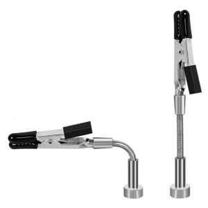 2/4Pcs Magnetic Soldering Helper with Adjustable Arms for Workshops Factories Home Projects Welding Assistant