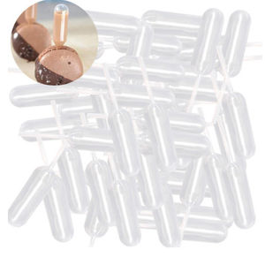 songduanshi 50pcs Mini 4ml Plastic Squeeze Transfer Pipettes Dropper Disposable Pipettes