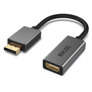 High Performances DisplayPort to Hdmis Converters Supports 8K60Hz 4K120Hz Resolution For Graphics Cards Monitors
