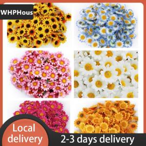 [COD] WHPHous Ship within 24 hours 100Pcs Artificial Gerbera Daisy Silk Flowers Heads For DIY Wedding Party