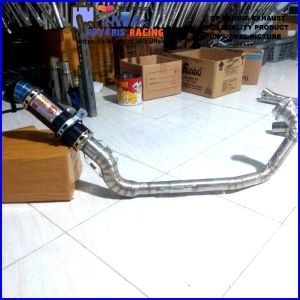 Knalpot RL RedLeo Racing untuk Motor Yamaha Mx King