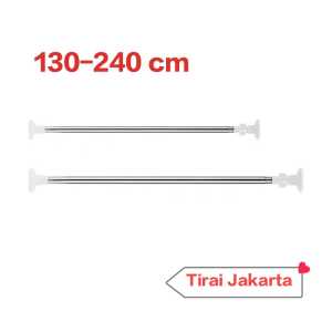 Tiang tirai flexible/ Tiang fleksibel gorden /TIANG PINTU/ TIANG KOLONG DAPUR/tiang fleksibel /tongkat gorden/ tongkat ajaib/ tongkat fleksibel/ tongkat kolong dapur/ pipa ajaib gorden kolong dapur/ tongkat gorden tirai/ tongkat fleksibel ajaib stainles