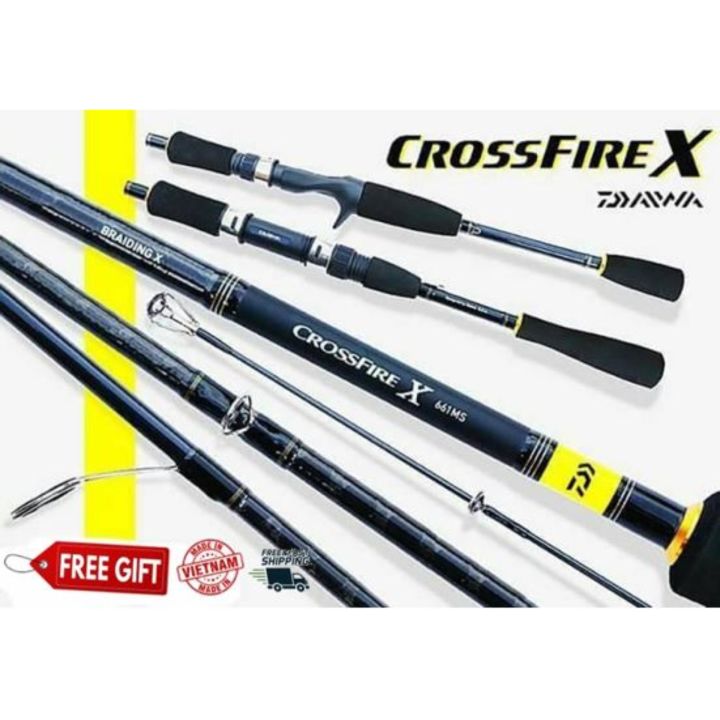 DAIWA 2018 CROSSFIRE X SPINNING ROD SIZE 562 602 662 702 MADE IN