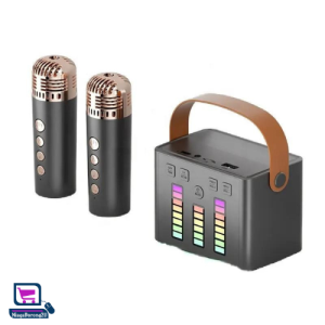 Q2 Kids Karaoke 3D Sound Karaoke Speaker Portable Mini Karaoke System Solo Singing Handheld Rechargeable Karaoke Machine
