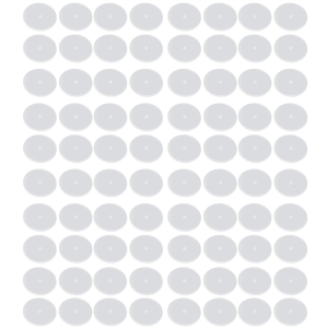 Số lượng lớn của 100 Silicone dái Tai đĩa để giảm kích ứng và hỗ trợ Bông tai xách tay cho mặc giản dị hàng ngày